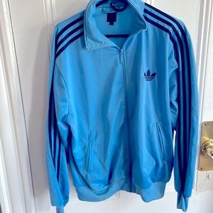 Adidas blue sport jacket, cool sportwear